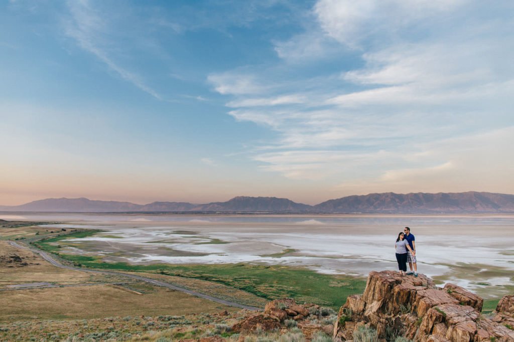 antelope islando em utah nos estados unidos