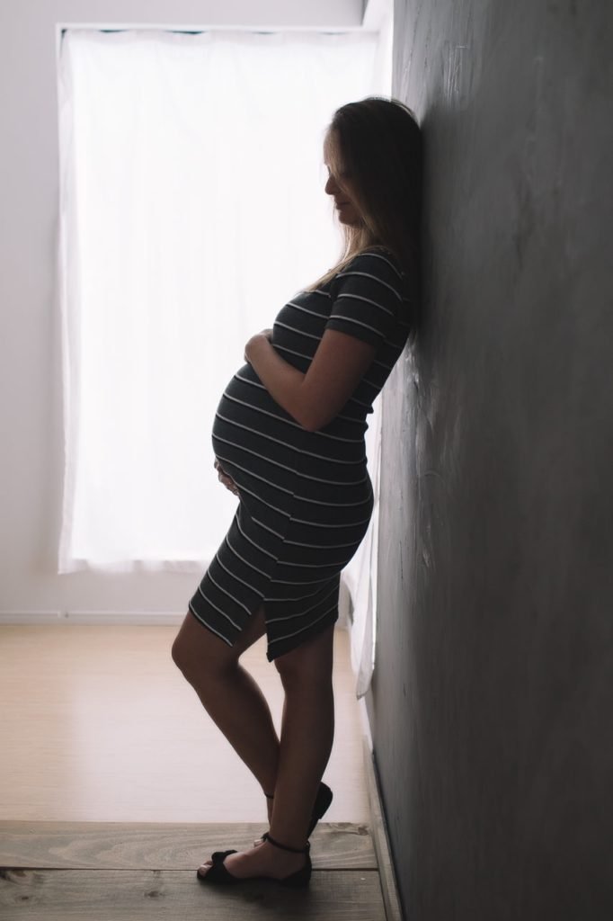 fotografia gestante estúdio